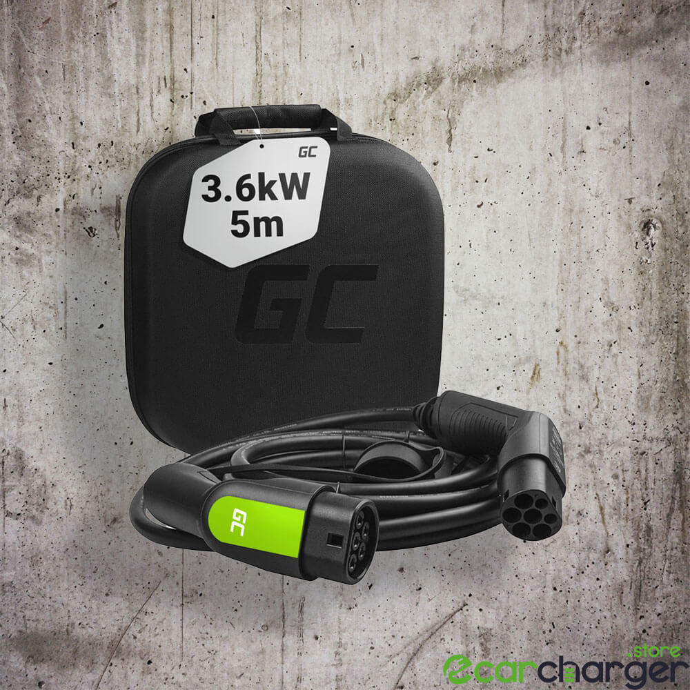 Chargeur Voiture Electrique,3.6KW/5M EV Chargeur Type 2